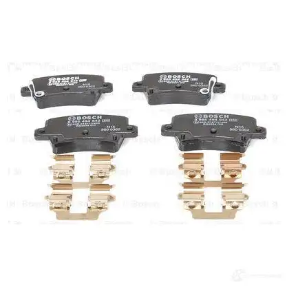 Тормозные колодки, комплект BOSCH BP1121 1193483768 0986494642 24086 изображение 2