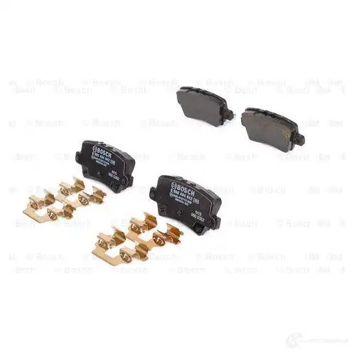Тормозные колодки, комплект BOSCH BP1121 1193483768 0986494642 24086 изображение 4