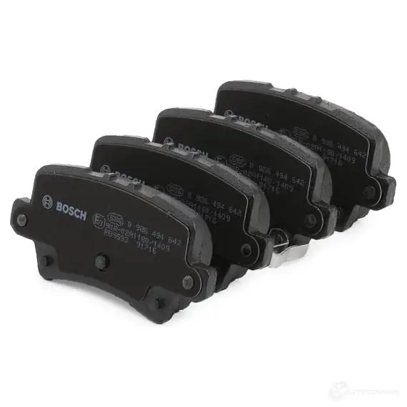 Тормозные колодки, комплект BOSCH BP1121 1193483768 0986494642 24086 изображение 6