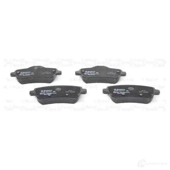 Тормозные колодки, комплект BOSCH 0986494771 25215 BP1945 1193484075 - Изображение 1