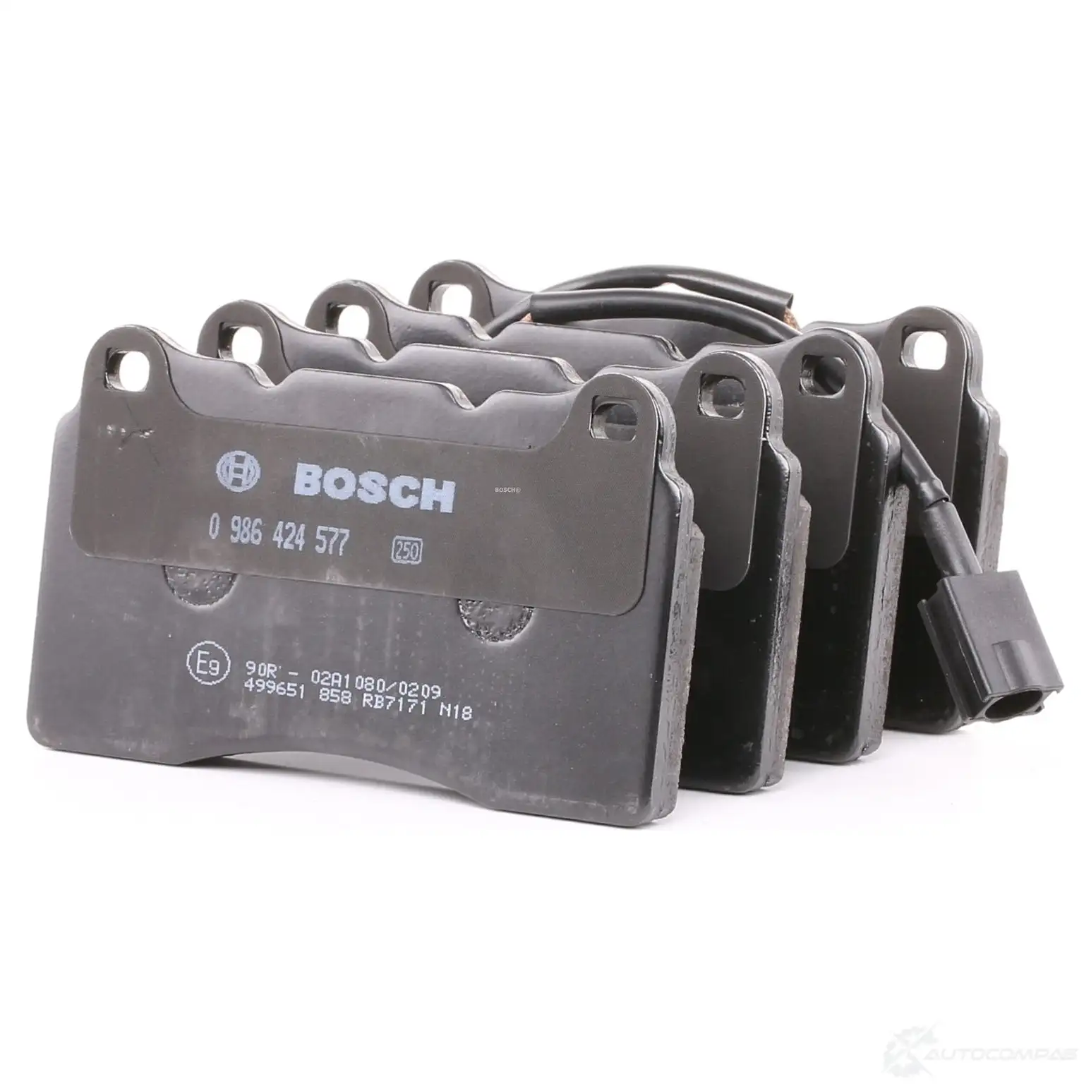 Тормозные колодки, комплект BOSCH 23092 336298 0986424577 7902-D1001; 7942-D1001 - Изображение 1