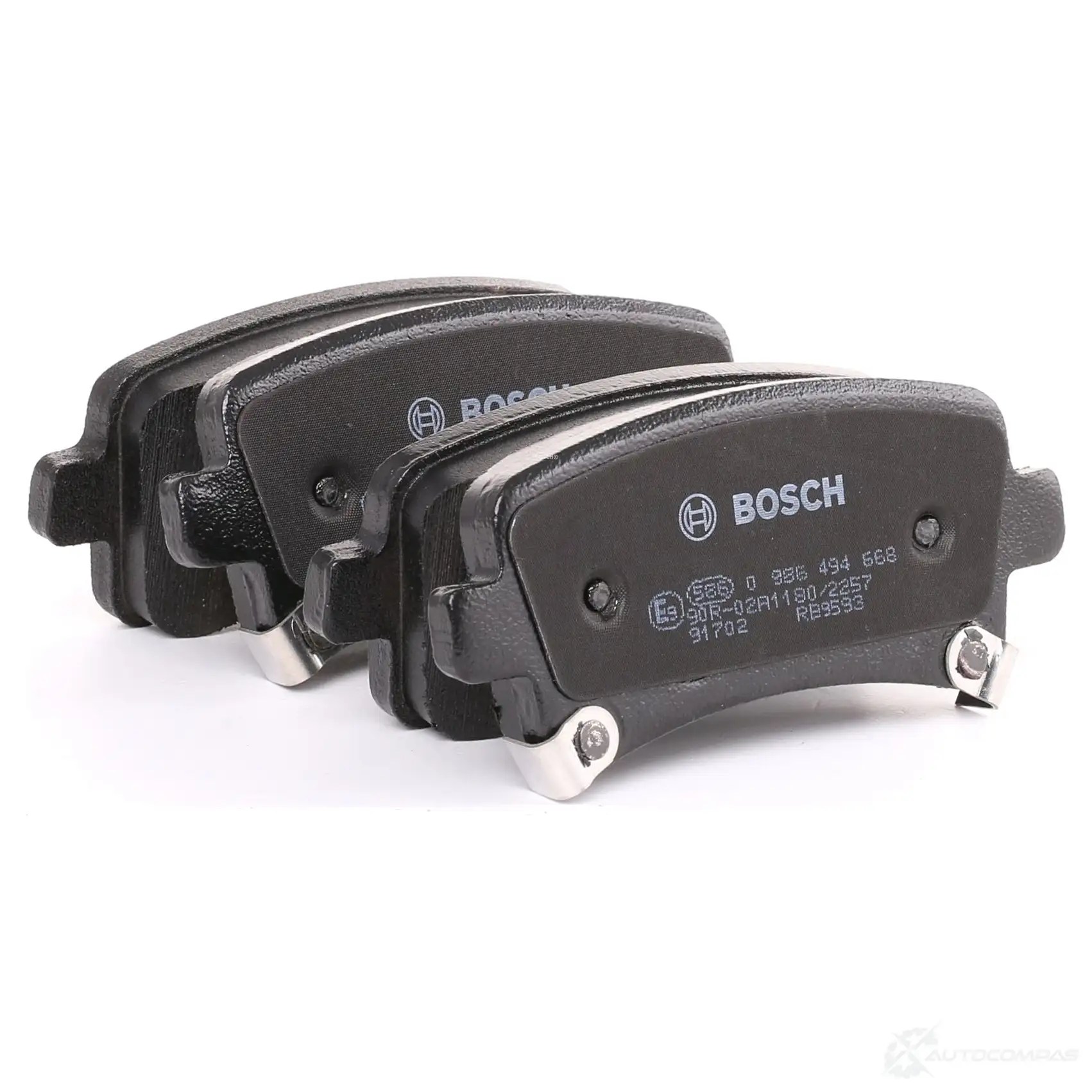 Тормозные колодки, комплект BOSCH BP1663 1193483850 0986494668 24421 - Изображение 1