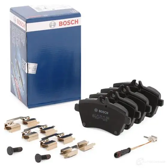 Тормозные колодки, комплект BOSCH 24077 0986494087 BP997 342093 изображение 1