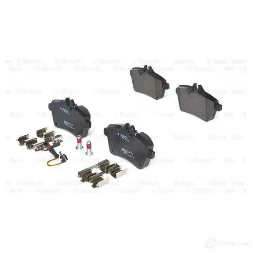 Тормозные колодки, комплект BOSCH 24077 0986494087 BP997 342093 изображение 4