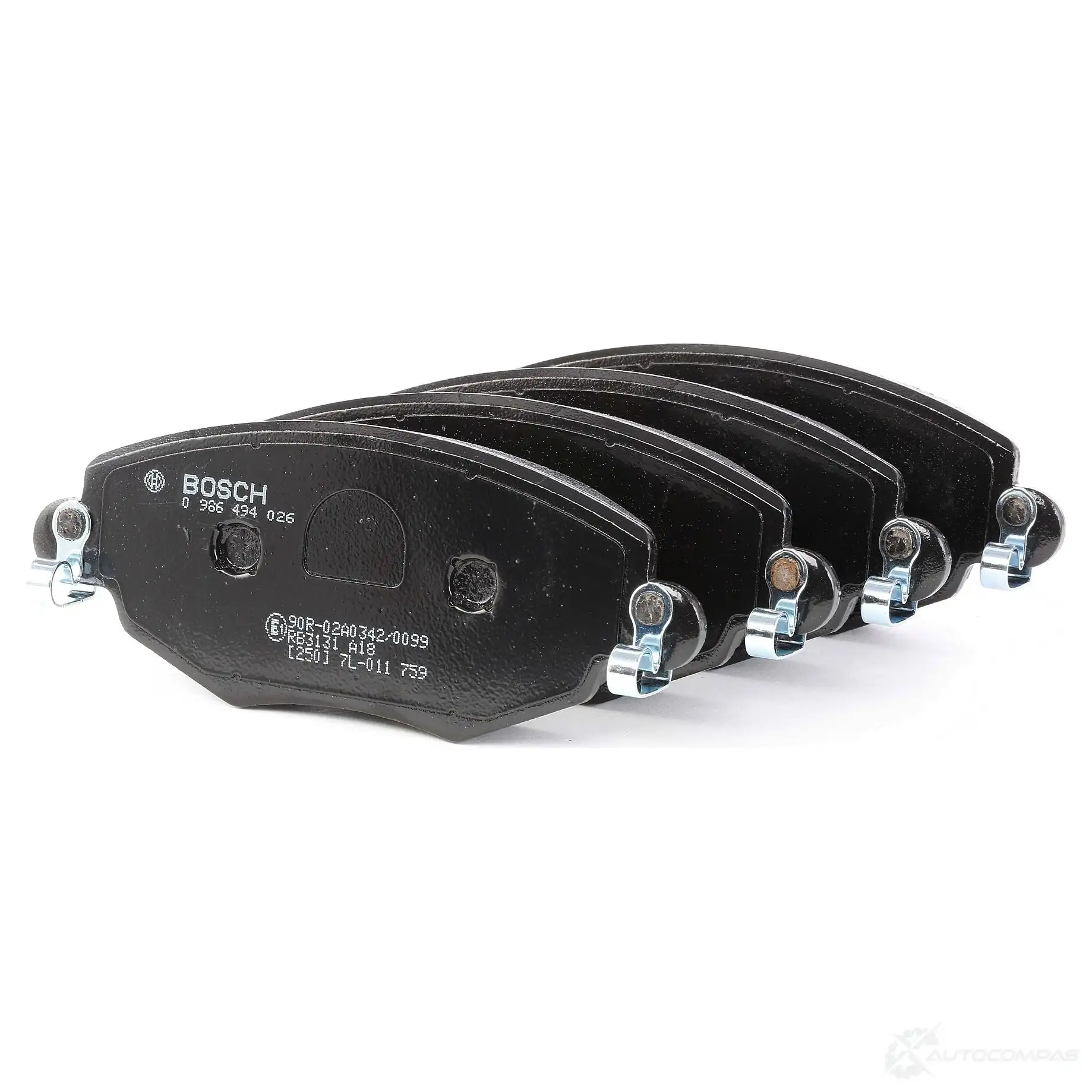Тормозные колодки, комплект BOSCH BP297 0986494026 342038 23279 - Изображение 1