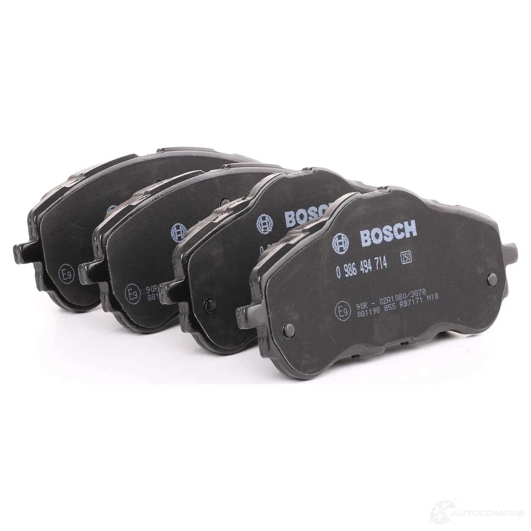 Тормозные колодки, комплект BOSCH 0986494714 25583 BP1709 1193483976 - Изображение 1