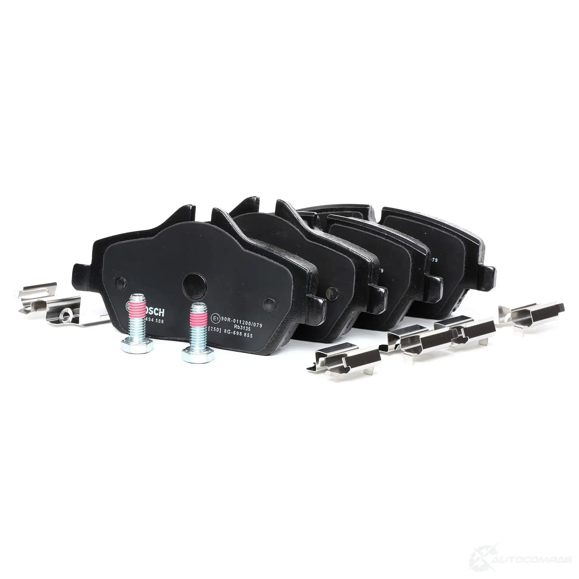 Тормозные колодки, комплект BOSCH BP1030 1193483582 0986494588 23915 - Изображение 1