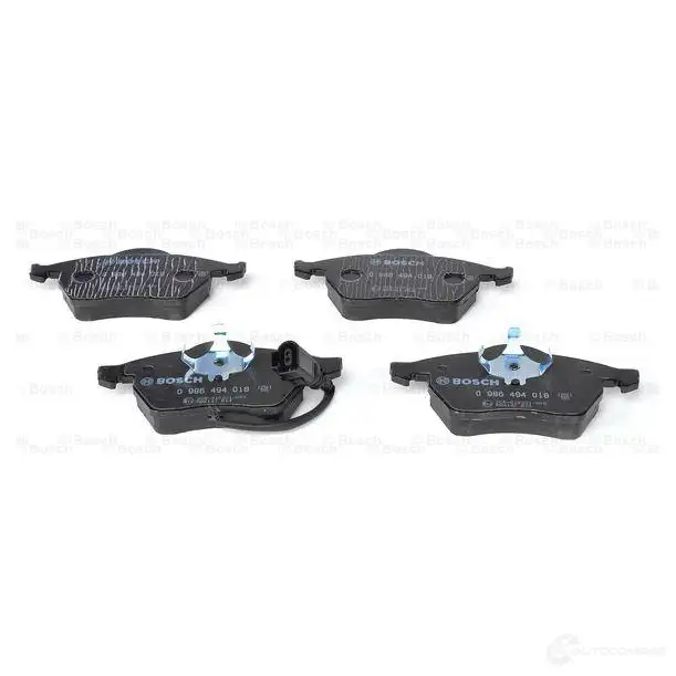 Тормозные колодки, комплект BOSCH 23 392 0986494018 342030 90R-010221/008 - Изображение 1