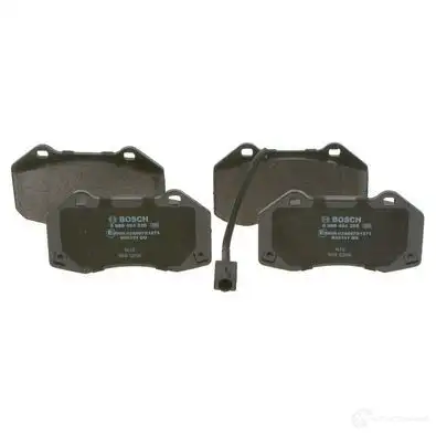 Тормозные колодки, комплект BOSCH 24162 0986494228 342216 BP1163 изображение 3