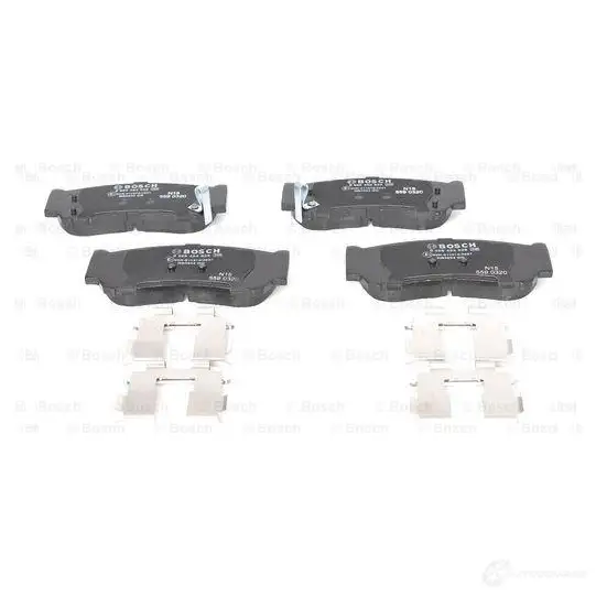 Тормозные колодки, комплект BOSCH 24488 1193483721 8414-D1297 0986494628 - Изображение 1