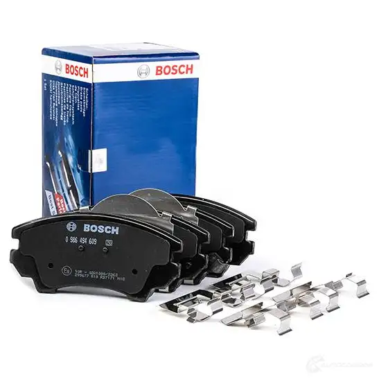 Тормозные колодки, комплект BOSCH BP1187 0986494609 1193483657 24412 изображение 3