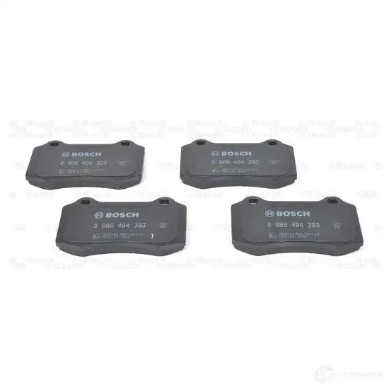 Тормозные колодки, комплект BOSCH 0986494393 21381 342377 BP1316 изображение 0