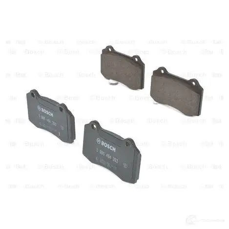 Тормозные колодки, комплект BOSCH 0986494393 21381 342377 BP1316 изображение 3