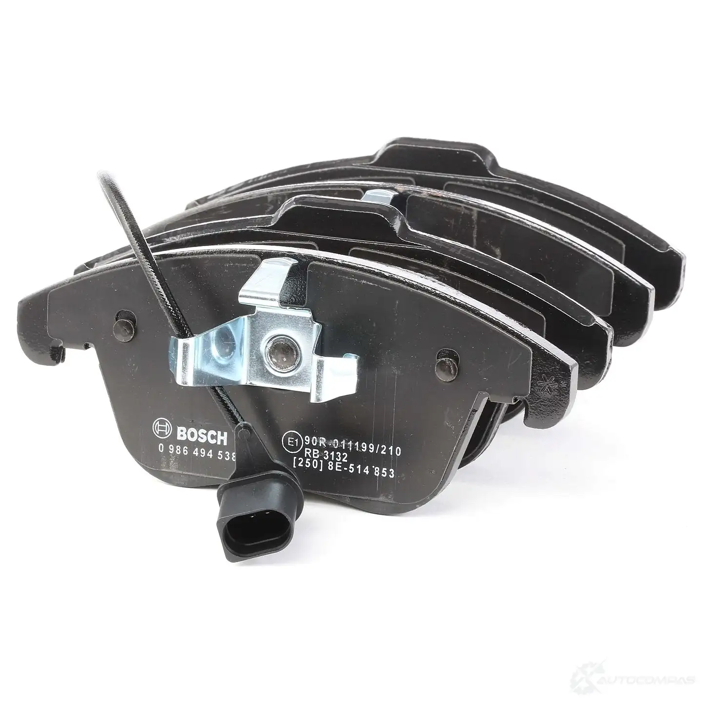 Колодки тормозные BOSCH 342503 0986494538 BP1459 24705 - Изображение 1