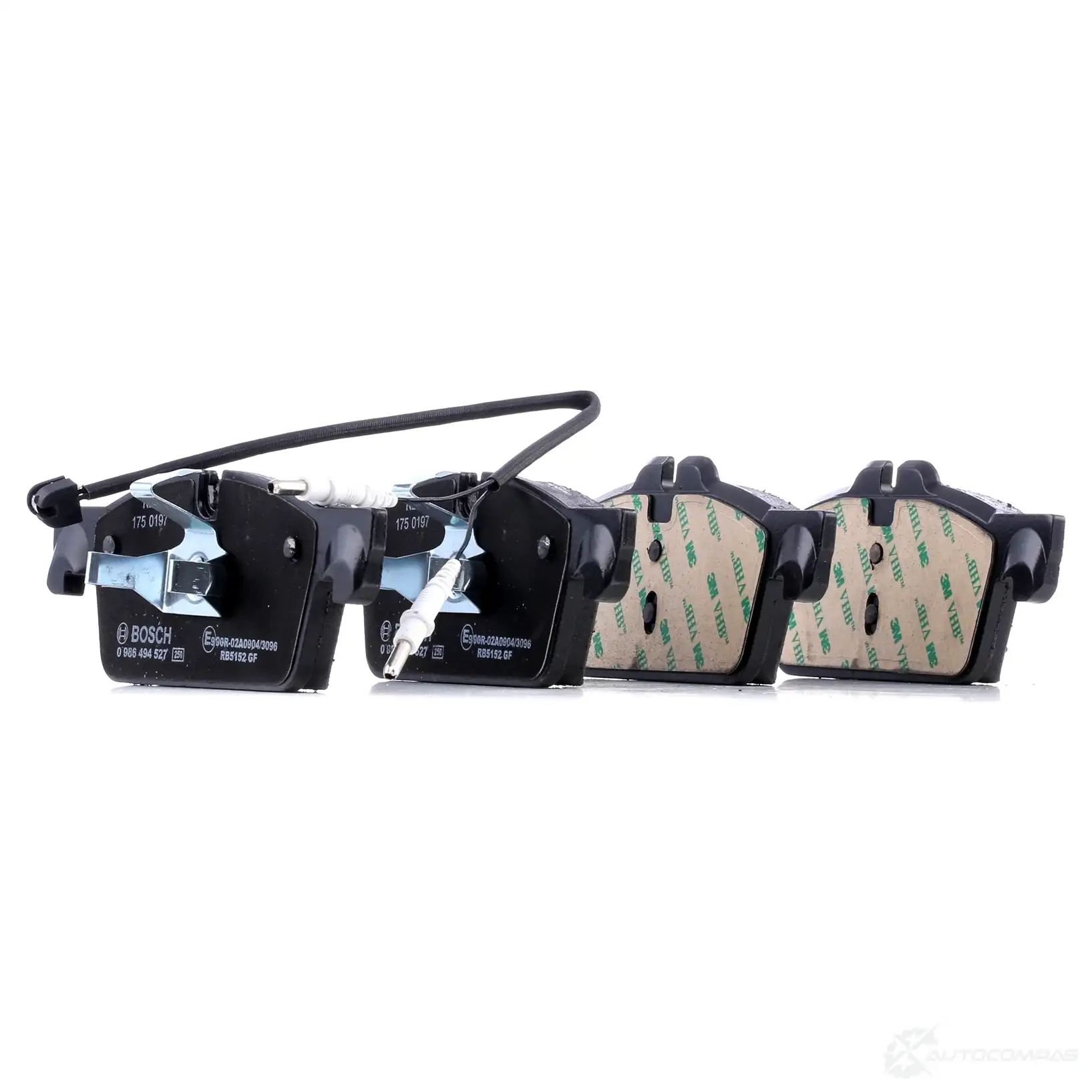 Тормозные колодки, комплект BOSCH BP1448 342493 25222 0986494527 - Изображение 1