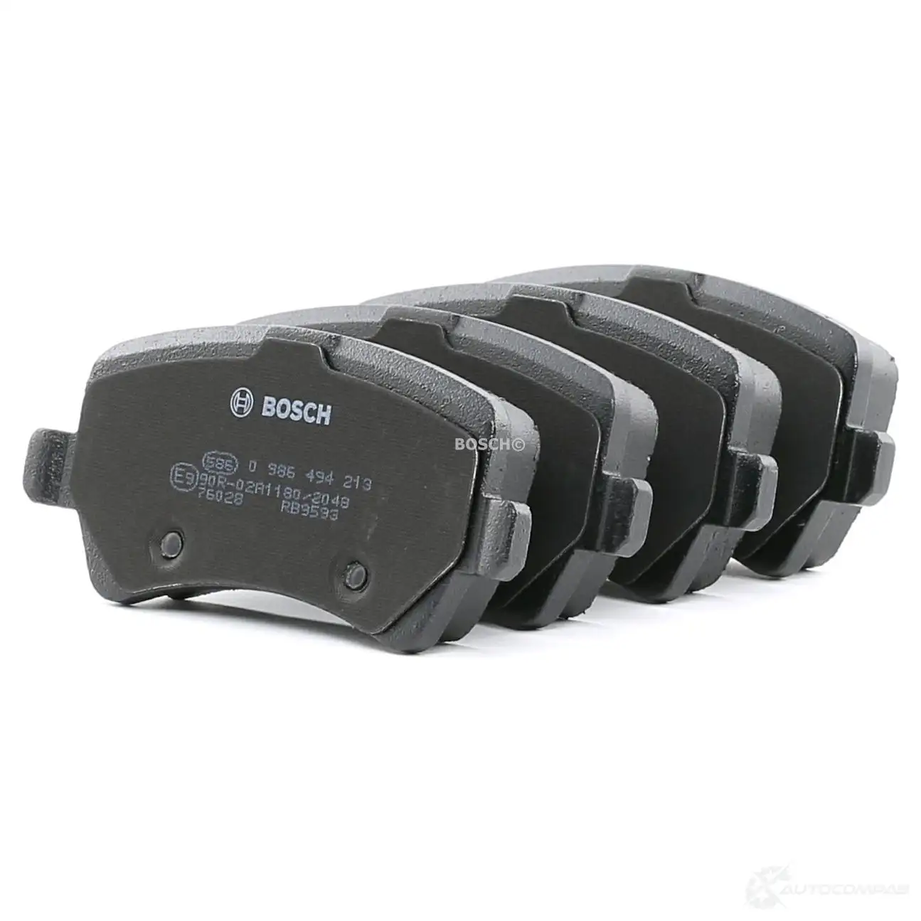 Тормозные колодки, комплект BOSCH 0986494213 342201 BP1149 24496 - Изображение 1