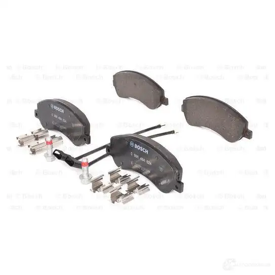 Тормозные колодки, комплект BOSCH 0986494624 24484 1193483706 BP1081 - Изображение 1