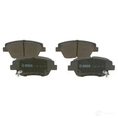 Тормозные колодки, комплект BOSCH 1437243552 QCT S9M 0986494910 - Изображение 1