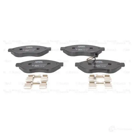 Тормозные колодки, комплект BOSCH 8689-D1489 1193483592 24468 0986494591 изображение 2