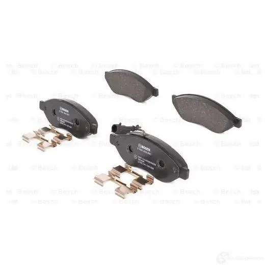 Тормозные колодки, комплект BOSCH 8689-D1489 1193483592 24468 0986494591 изображение 4