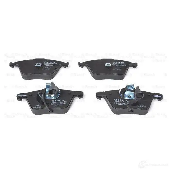 Тормозные колодки, комплект BOSCH 342270 BP1311 0986494283 23762 - Изображение 1