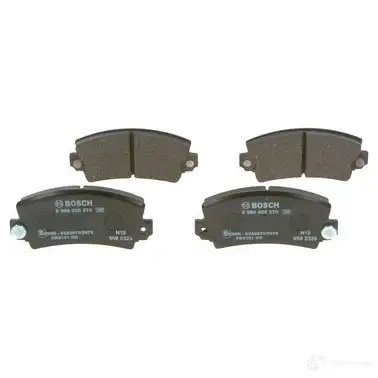 Тормозные колодки, комплект BOSCH BP1575 20140 0986495270 342784 изображение 3