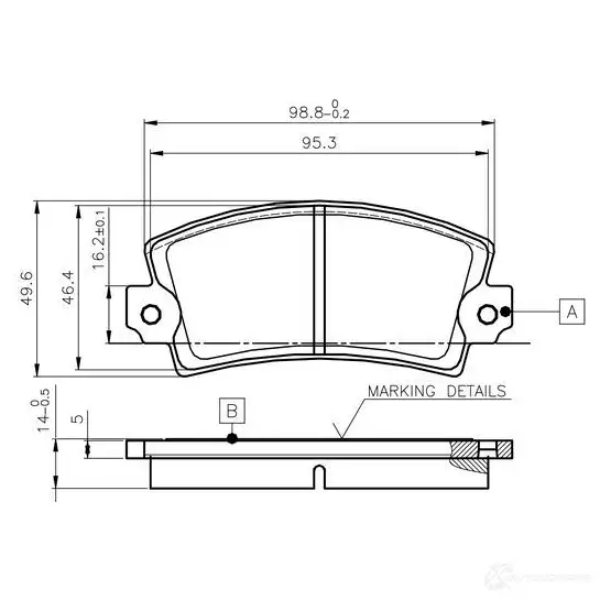 Тормозные колодки, комплект BOSCH 1193496696 0986tb2477 E9 90R - 01108/147 WVA 20334 изображение 0