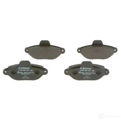 Тормозные колодки, комплект BOSCH 0986495255 21436 342770 BP1556 изображение 3