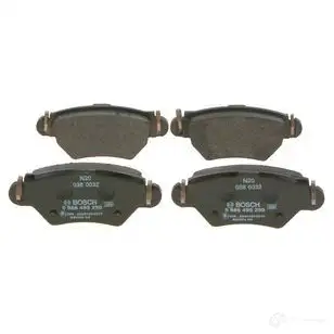 Тормозные колодки, комплект BOSCH 0986495250 342765 23258 BP1549 - Изображение 1