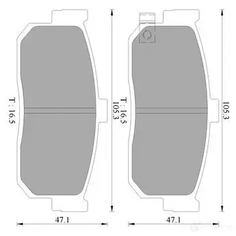 Тормозные колодки, комплект BOSCH 2 1713 1193488191 0986ab2078 7421-D540 изображение 0