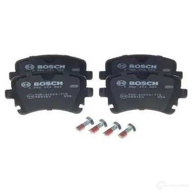 Тормозные колодки, комплект BOSCH 1437243591 0986494889 D IFIIV изображение 6