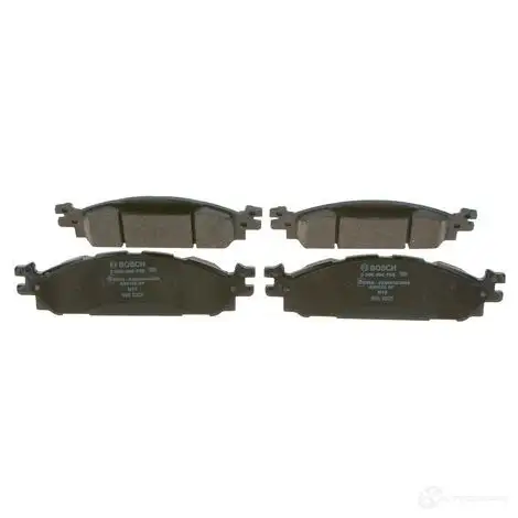 Тормозные колодки, комплект BOSCH 0986494758 D4KIU 1425140150 BP193 2 - Изображение 1