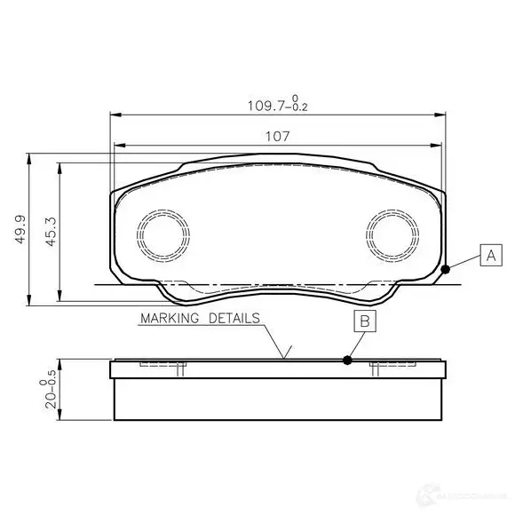 Тормозные колодки, комплект BOSCH 0986tb2433 E9 90R - 01119/614 6016230 WVA 23921 изображение 0