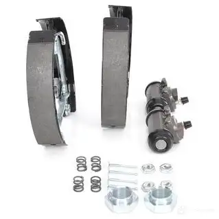 Барабанные тормозные колодки, комплект BOSCH 3W9BA9I K S063 0204114063 307331 - Изображение 1