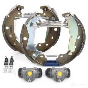 Барабанные тормозные колодки, комплект BOSCH KS0 01 307278 0204114001 XE9S2A - Изображение 1