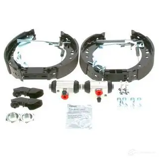 Барабанные тормозные колодки, комплект BOSCH 307467 0204114613 2RH709 K S613 - Изображение 1