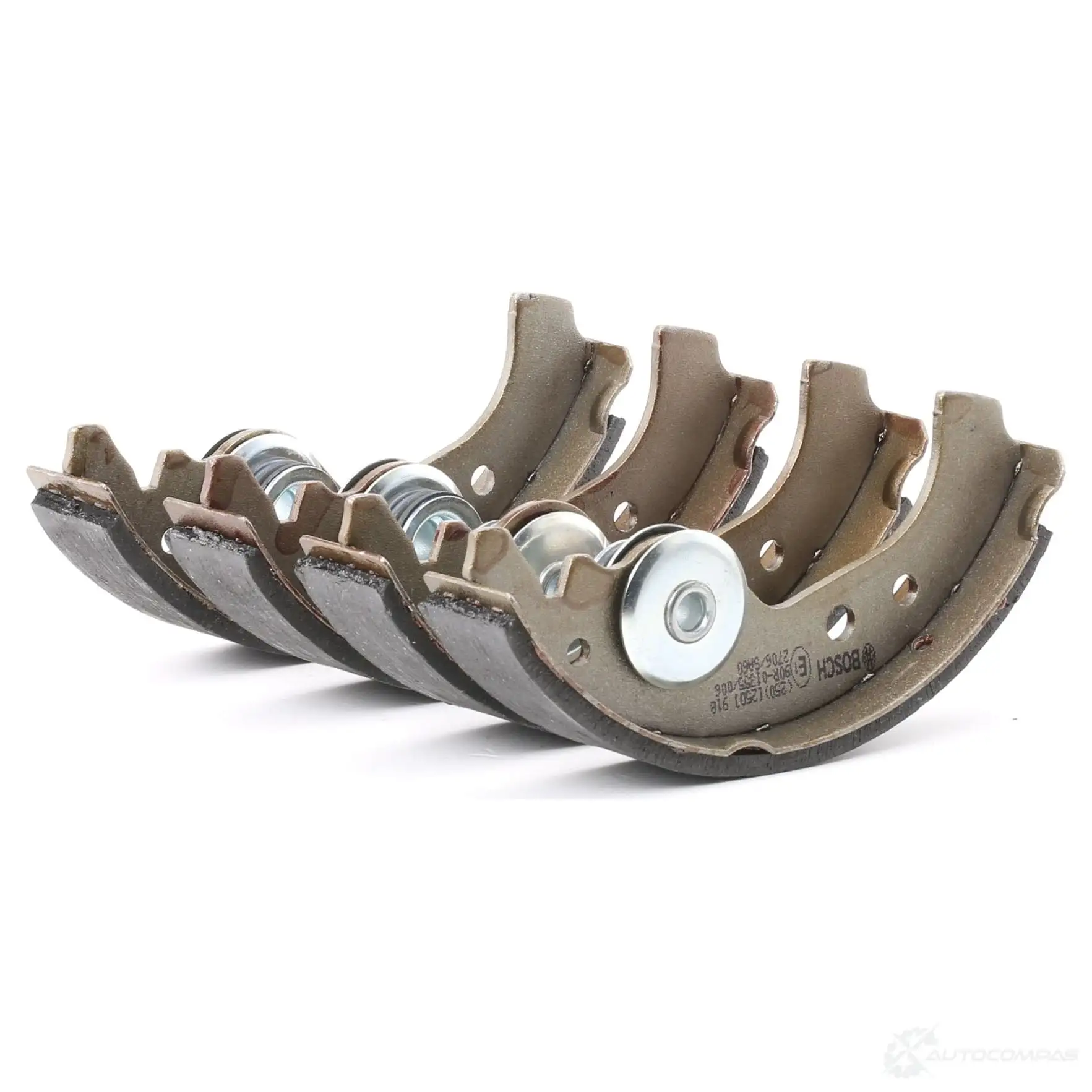 Барабанные тормозные колодки, комплект BOSCH BS41 4 341411 0986487030 2JRG9TR изображение 0