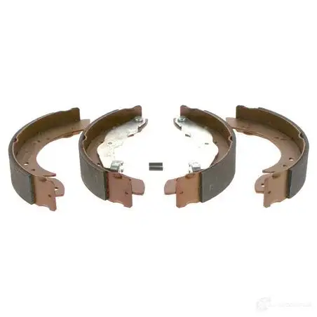 Барабанные тормозные колодки, комплект BOSCH 341516 BS 577 BDXLW 0986487327 - Изображение 1