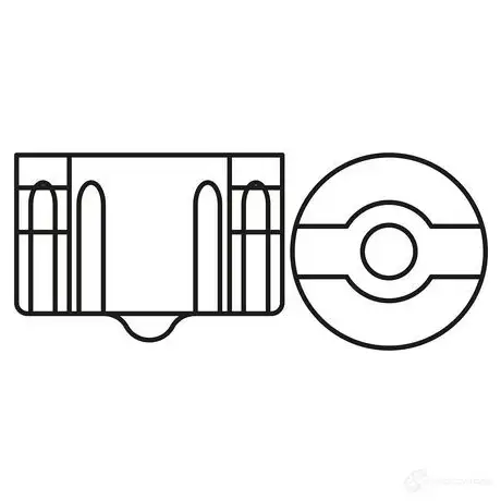 Лампа W3X16Q 2.5 Вт 12 В BOSCH S BHSCE 1437245351 1987301525 - Изображение 1