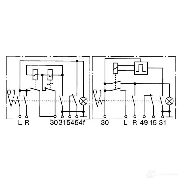 Реле поворотников, поворотов BOSCH 3165142244488 324438 0336851003 11 D5K - Изображение 1