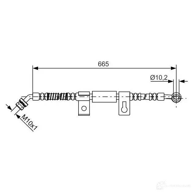 Противотуманная фара, противотуманка птф BOSCH YSJAR 0318413014 322631 E3 46294; E3 46295