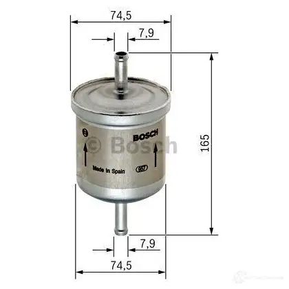 Топливный фильтр BOSCH 5ZSG3Y 0450905927 F 5927 328995 изображение 4