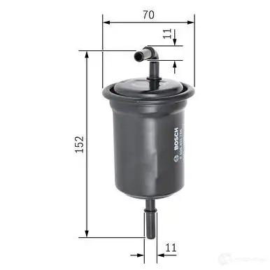 Топливный фильтр BOSCH f026403755 4Z9B1 370501 F 3755 изображение 0