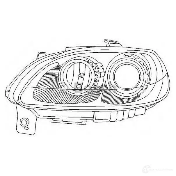Фара BOSCH 6007168 0318133073 E 2368 2359 G8JJV