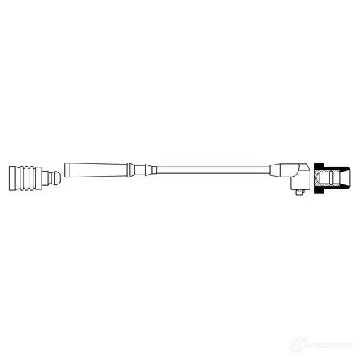 Высоковольтный провод зажигания BOSCH 0986356185 TA 40 4E125L 335327