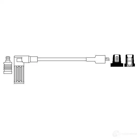 Высоковольтный провод зажигания BOSCH 335344 NTYEP X 30 0986356205 изображение 0