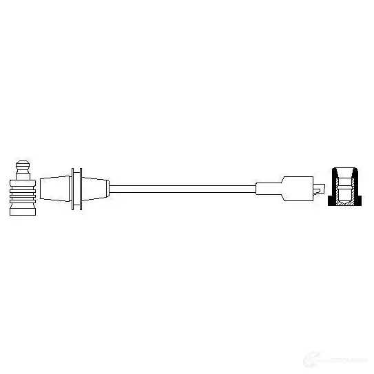 Высоковольтный провод зажигания BOSCH 0986356074 N 60 YPK72 335231