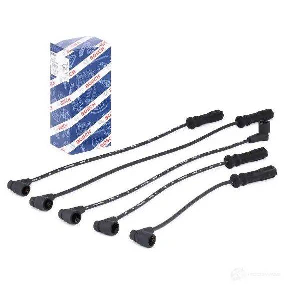 Высоковольтные провода зажигания, комплект BOSCH B W244 DNWKV 0986357244 335894 - Изображение 1
