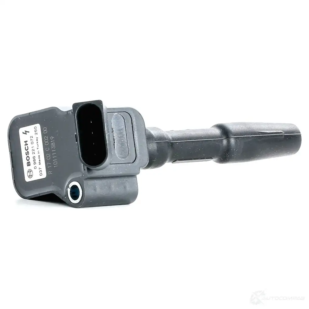 Катушка зажигания BOSCH 333702 UUXV9 ZS-K 1X1 PLUG TOP 0986221072 - Изображение 1