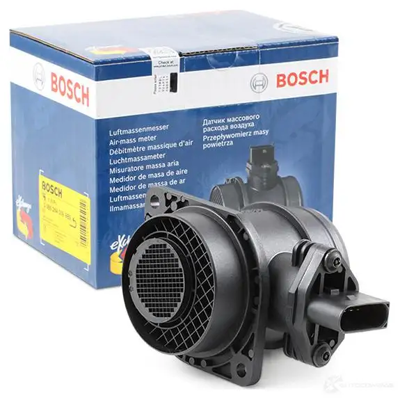 Расходомер воздуха BOSCH BX HFM 5 U7W3GCB 334572 0986284009 изображение 1